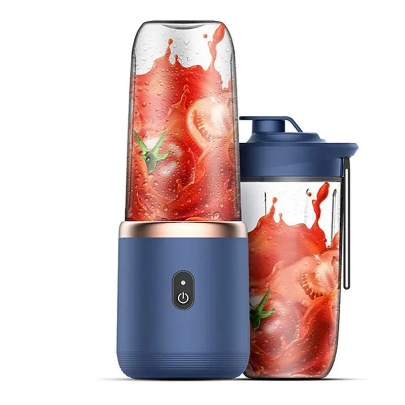 Portable USB Mini Blender – 6-Blade Personal Juicer Cup