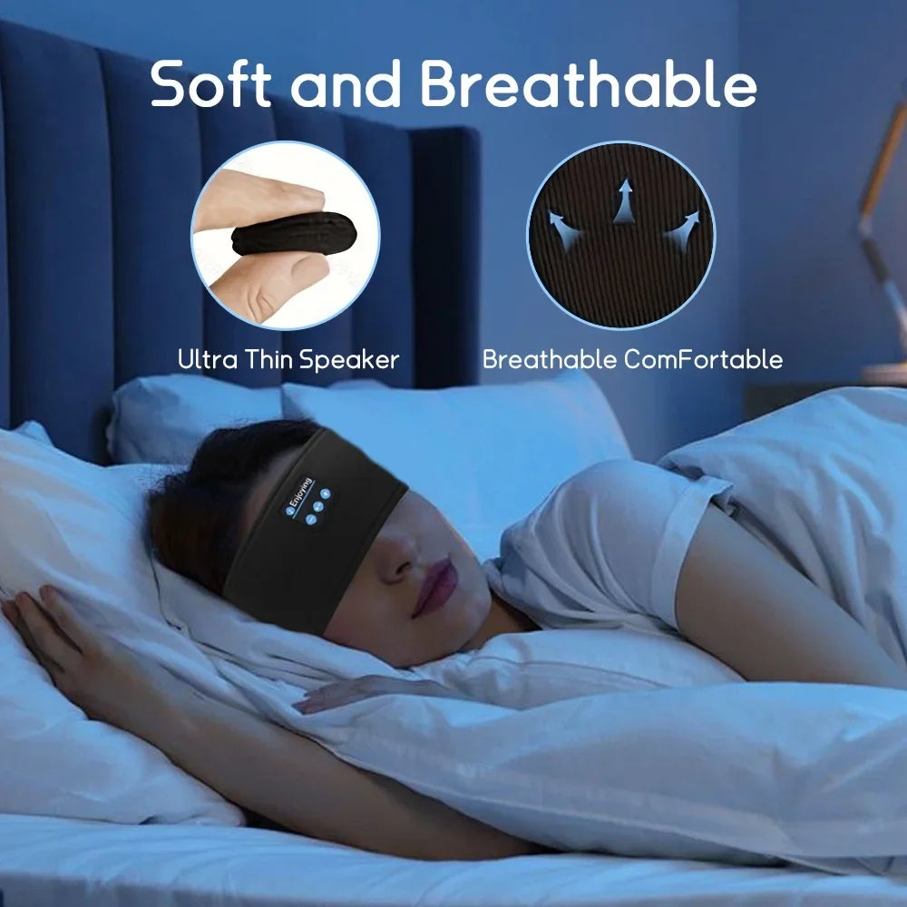 Bluetooth Sleep Headband – Wireless Headphones & Eye Mask