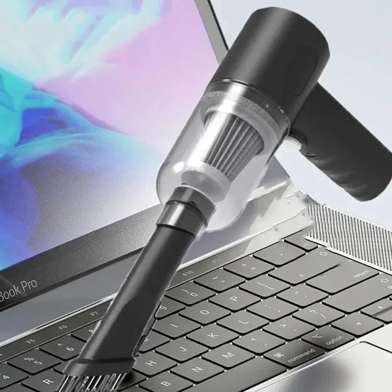 Cordless Mini Vacuum Cleaner – 9000Pa, Wet & Dry, USB Rechargeable