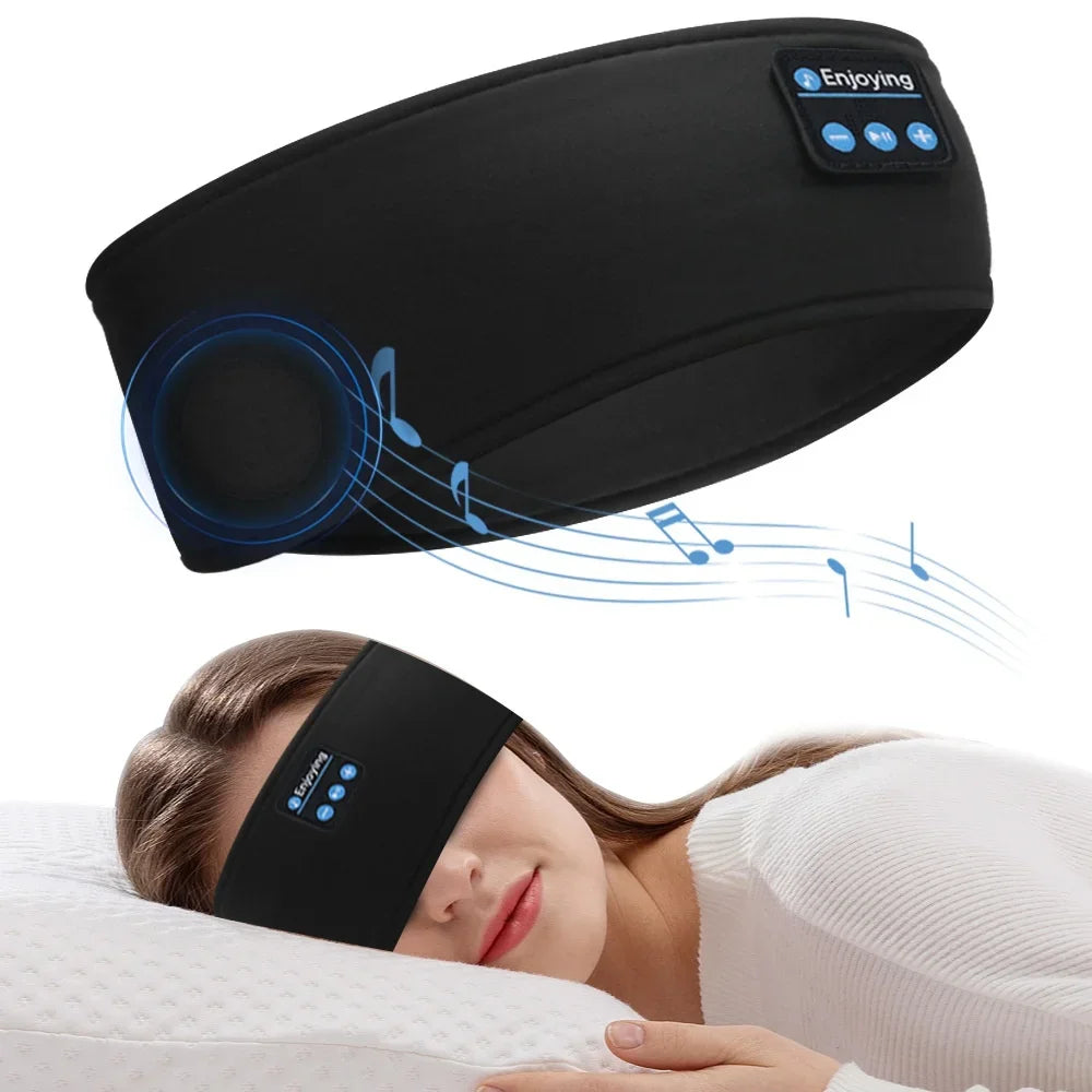 Bluetooth Sleep Headband – Wireless Headphones & Eye Mask